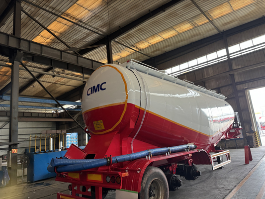 Настраиваемые железо CIMC порошковые танкеры грузовики цемент транспортировка