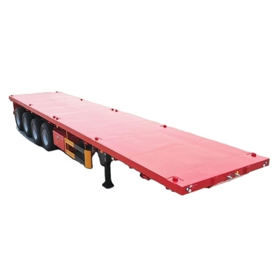 CIMC 3 оси 40ft 12500*2500*1500мм 70 тонн вместимостью 8-12 комплектов скручивающий замок плоскополосной грузовик трактор полуприцеп