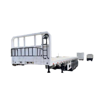 CIMC Heavy-Duty Fatbed Semi Trailer: предназначен для стабильной и эффективной перевозки больших грузов и тяжелого оборудования