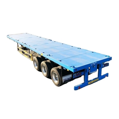 CIMC 2/3/4 оси 40ft 12500*2500*1500мм 70 тонн вместимостью 8-12 комплектов скрутительной блокировки плоскополосной грузовик трактор полуприцеп
