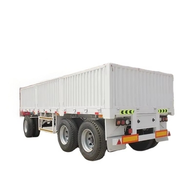 CIMC 40FT 2 Оси 7.5T таровая масса 12.4 * 2.48m полезная нагрузка 40T марки JOST Двухступенчатая ручная установка посадного состава ограждение полуприцеп