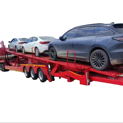CIMC Новый дизайн автотранспортного прицепа Эффективные прицепы грузовых автомобилей для перевозки автомобилей