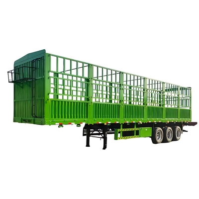CIMC Factory Direct Fence Truck 3 Axle 40 Feet Sidewall Multi-Purpose Semi-Trailer Fence-Type Cargo Bulk Trailer (Фабрика CIMC) Автомобиль прямого ограждения 3 оси 40 футов боковой стенки многоцелевой полуприцеп грузового грузового грузового прицепа