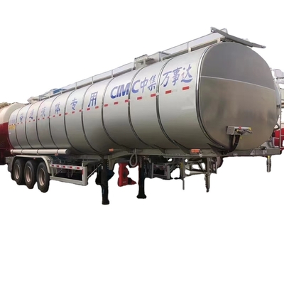 CIMC 3-осевое железо S30408 11450*2500*3900mm общая масса 40T бордюрная масса 8200 использование EHA концы блюда толщина 4,5mm обычный жидкий бак