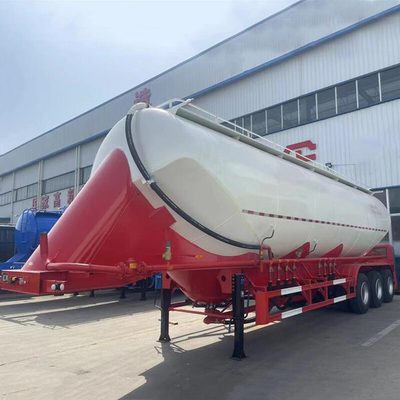 CIMC высокопроницаемая низкоуглеродистая сплавная сталь 40cbms 3-осеная форма W грузоотправитель цементный полуприцеп
