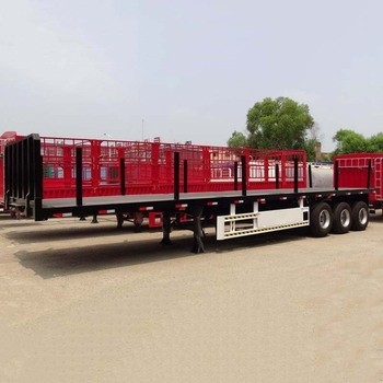 CIMC 3AXLES Flatbed Semi-TRAILER - полуприцеп с плоской кроватью