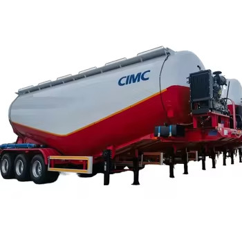 CIMC Последний дизайн высокопрочного трехосного циментного бального порошкового бака