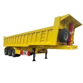 Africa Heavy-Duty Dump Truck Semi Trailer: предназначен для эффективной транспортировки и разгрузки сыпучих материалов и отходов