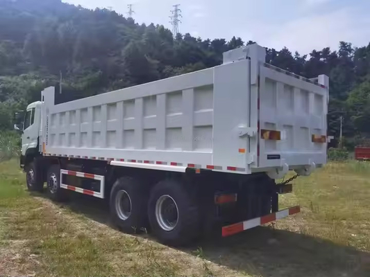Dongfeng Продажа в Африке Тяжелая грузоподъемность 50T 375hp Ручная коробка передач дизельное топливо 8*4 Дампер грузовик