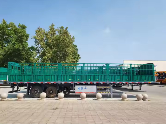 CIMC Factory Direct 3/4 Axles Транспортные строительные материалы Другие сыпучие ограждения грузовые прицепы