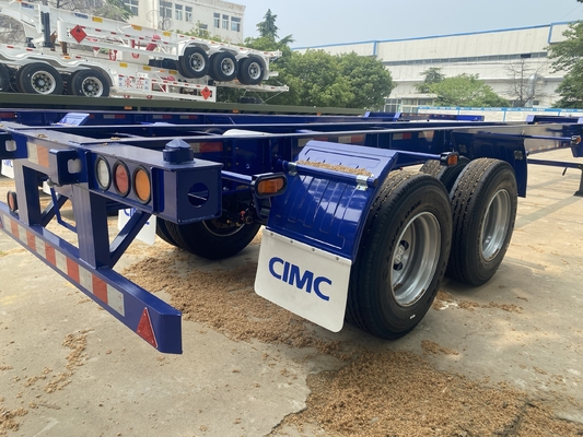 CIMC Promotional China 3 Axle Low Bed Cargo Transporter Flatbed Semi-Trailer (Компания CIMC продвижения в Китае)