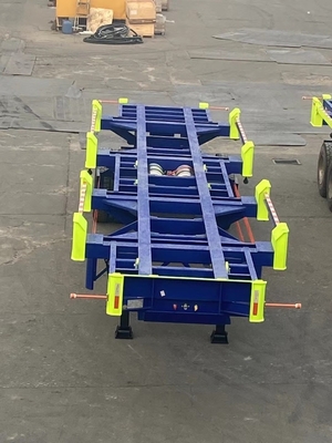 CIMC Factory Direct Vehicle Quality Products 3-осевой скелетный полуприцеп