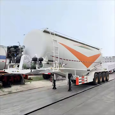 CIMC 3 Оси 30 тонн Транспорт из нержавеющей стали Пшеничная мука Углеродный порошок Материалы грузовик