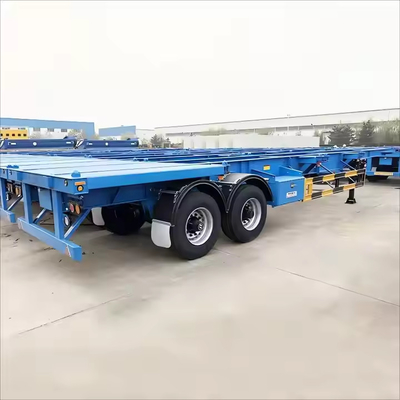 CIMC 2/3 Оси полезная нагрузка 40-45 тонн 20/40 футов контейнеры шасси скелет трактор полуприцеп
