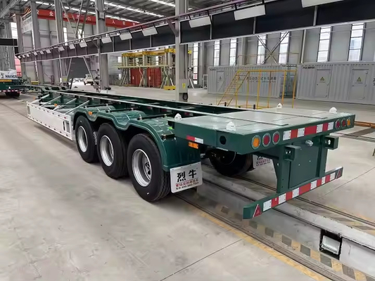 CIMC 3 оси 40ft 20ft скелет полуприцепа контейнера шасси для контейнера транспортных частей