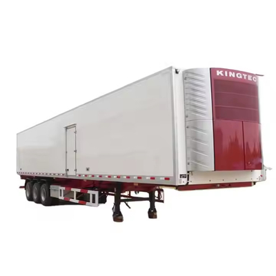 3 оси 53ft 40ft Carrier Refrigerated Van Truck Trailers для транспортировки замороженной пищи