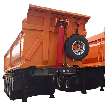 Africa Heavy-Duty Dump Truck Semi Trailer: предназначен для эффективной транспортировки и разгрузки сыпучих материалов и отходов