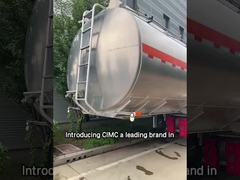 Начиная с 6T 3-осевого Алюминиевого Сплава Нефтяного Танка с Максимальной Грузоподъемностью 60000L