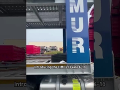 Автомобильный транспорт полуприцеп Двухэтажный транспортный транспорт с воздушной подвеской