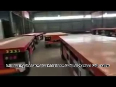 CIMC Плоская полуприцепка