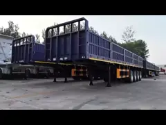 10м Автомобильная ось CIMC Грузовик 3-осевой забор грузовой полуприцеп с боковой стенкой